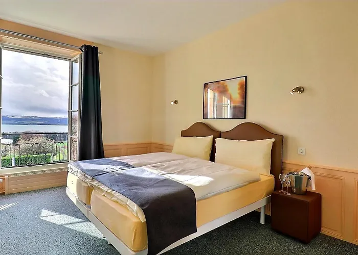 ホテル Restaurant Bellevue Onnens